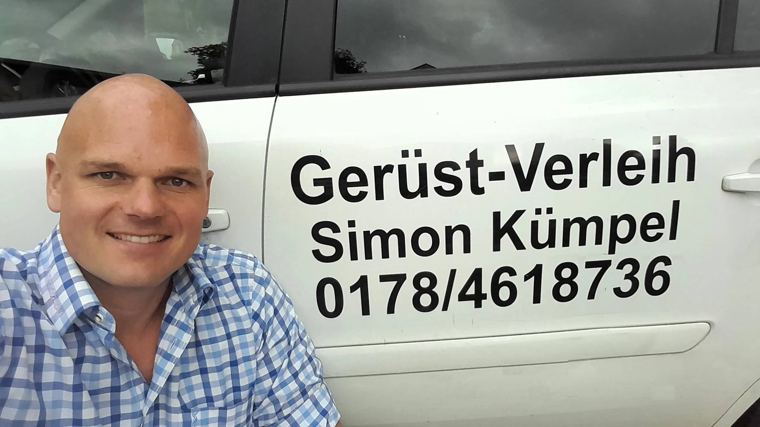 Gerüstverleih Simon Kümpel im Einsatz bei Kunden in Königswinter